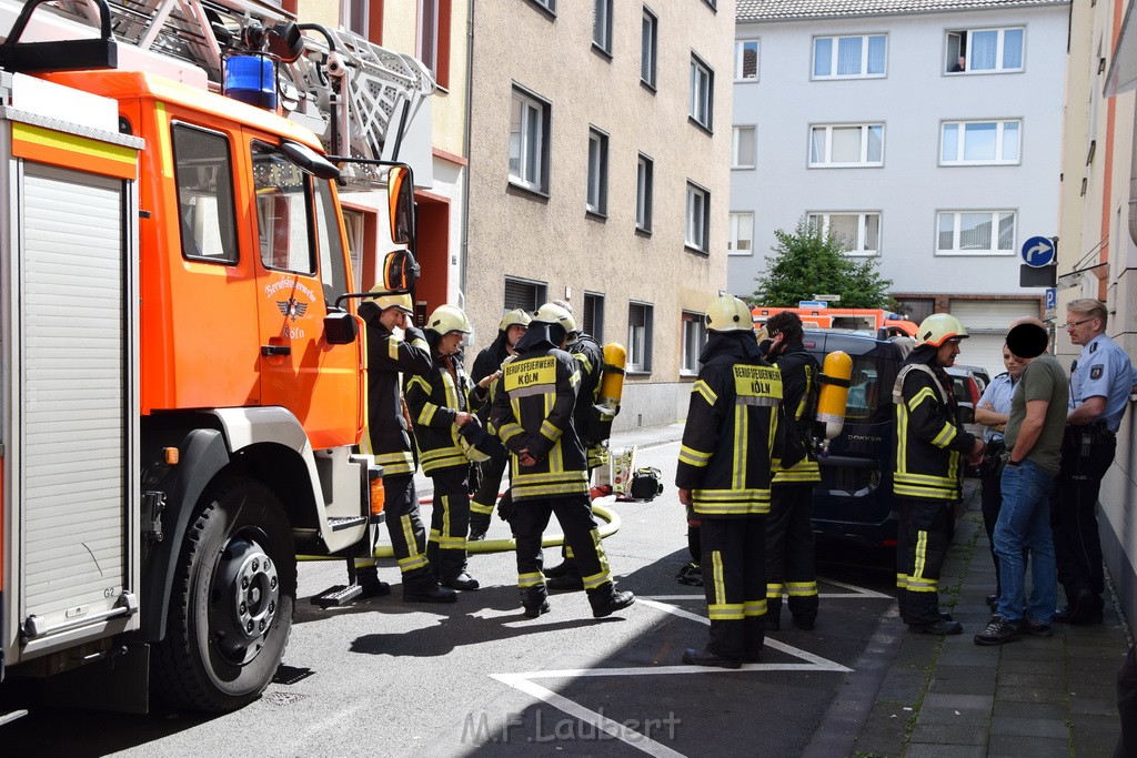 Feuer 1 Kellerbrand Koeln Deutz Grabengasse P060.JPG - Miklos Laubert